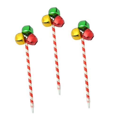 Operitacx 3 Stücke Weihnachten Glocken Kugelschreiber Festliche Tinte Stifte Für Büro Schule Operitacx 3 Stücke Weihnachten Glocken Kugelschreiber Festliche Tinte Stifte Für Büro Schule von Operitacx