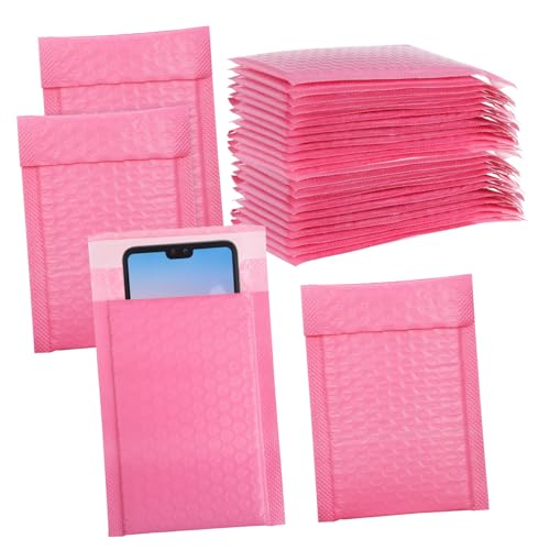 Operitacx 30 Stück Selbstklebende Rosa Gepolsterte Versandtaschen für Kleine Unternehmen Schutz für Zerbrechliche Artikel Praktische Verpackungslösungen Operitacx 30 Stück Selbstklebende Rosa Gepolsterte Versandtaschen für Kleine Unternehmen Schutz für Zerbrechliche Artikel Praktische Verpackungslösungen von Operitacx