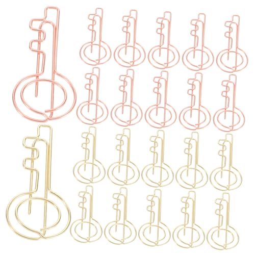 Operitacx 30 Stück Teiliges Büroklammern Schlüssel Design Metall Papierclips Gold und Roségold Kreative Lesezeichen für Dokumente Scrapbooks und Notizen Stilvolle Organisation im Büro und Operitacx 30 Stück Teiliges Büroklammern Schlüssel Design Metall Papierclips Gold und Roségold Kreative Lesezeichen für Dokumente Scrapbooks und Notizen Stilvolle Organisation im Büro und von Operitacx