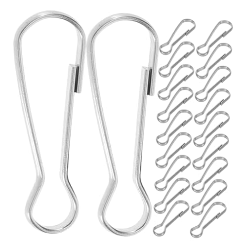 Operitacx 30 Stück Teiliges Federschnapphaken Zuverlässiger Metallclip mit Reibungslosem Federmechanismus für Ausweise Schlüsselanhänger Schmuck und Bastelarbeiten Operitacx 30 Stück Teiliges Federschnapphaken Zuverlässiger Metallclip mit Reibungslosem Federmechanismus für Ausweise Schlüsselanhänger Schmuck und Bastelarbeiten von Operitacx