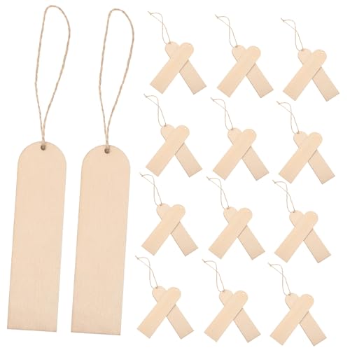 Operitacx 30 Stück Teiliges Holz lesezeichen mit Rundem Kopf und Juteband Blanko Vielseitig für DIY Bastelprojekte Geschenkanhänger Buchzeichen und Dekoration Geeignet Operitacx 30 Stück Teiliges Holz lesezeichen mit Rundem Kopf und Juteband Blanko Vielseitig für DIY Bastelprojekte Geschenkanhänger Buchzeichen und Dekoration Geeignet von Operitacx