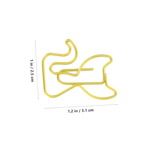 Operitacx 30 Stück Teiliges Katzen Büroklammern aus Metall in Gold und Roségold Kreative Lesezeichen Clips mit Glatten Kanten Stilvolle Paperclips für Büro Schule Briefe und Notizen von Operitacx