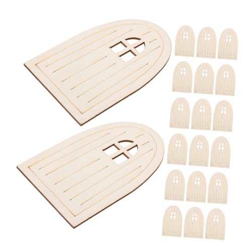 Operitacx 30 Stück Teiliges Mini Holz Feentüren zum Bemalen DIY Bastelset für Hochzeit Naturbelassen Kreative Dekoration für Zuhause und Party Operitacx 30 Stück Teiliges Mini Holz Feentüren zum Bemalen DIY Bastelset für Hochzeit Naturbelassen Kreative Dekoration für Zuhause und Party von Operitacx