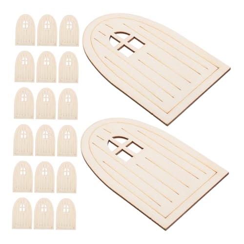 Operitacx 30 Stück Teiliges Miniatur Holz Feentüren für DIY Bastelprojekte Naturbelassen Leicht und Langlebig Kreative Dekoration für Garten Puppenhaus und Wohnräume Vielseitig für Operitacx 30 Stück Teiliges Miniatur Holz Feentüren für DIY Bastelprojekte Naturbelassen Leicht und Langlebig Kreative Dekoration für Garten Puppenhaus und Wohnräume Vielseitig für von Operitacx