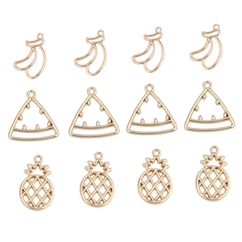 Operitacx 30 Stück Teiliges Ohrhänger Zubehör Hollow Out Frucht Ohrringe Anhänger für Diy Schmuckherstellung Goldene Mischstile Leicht und Elegant für Kreative Designs Operitacx 30 Stück Teiliges Ohrhänger Zubehör Hollow Out Frucht Ohrringe Anhänger für Diy Schmuckherstellung Goldene Mischstile Leicht und Elegant für Kreative Designs von Operitacx