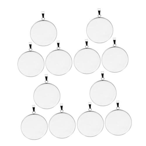 Operitacx 30 Stück Teiliges Rundes Bezel Pendant Tray für Schmuckherstellung Innendurchmesser für und Ohrringe Diy Bastelbedarf Operitacx 30 Stück Teiliges Rundes Bezel Pendant Tray für Schmuckherstellung Innendurchmesser für und Ohrringe Diy Bastelbedarf von Operitacx