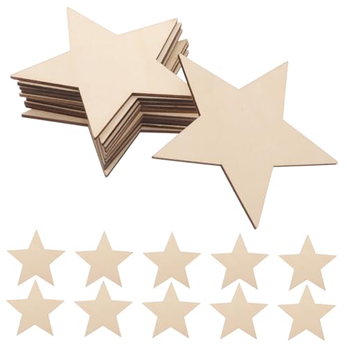 Operitacx 30 Stück Teiliges Unlackierte Holzsterne zum Bemalen für DIY Weihnachtsdeko Kreativspaß mit Blanko Holzfiguren als Christbaumschmuck Partyornamente Wanddeko und Familienprojekte Operitacx 30 Stück Teiliges Unlackierte Holzsterne zum Bemalen für DIY Weihnachtsdeko Kreativspaß mit Blanko Holzfiguren als Christbaumschmuck Partyornamente Wanddeko und Familienprojekte von Operitacx