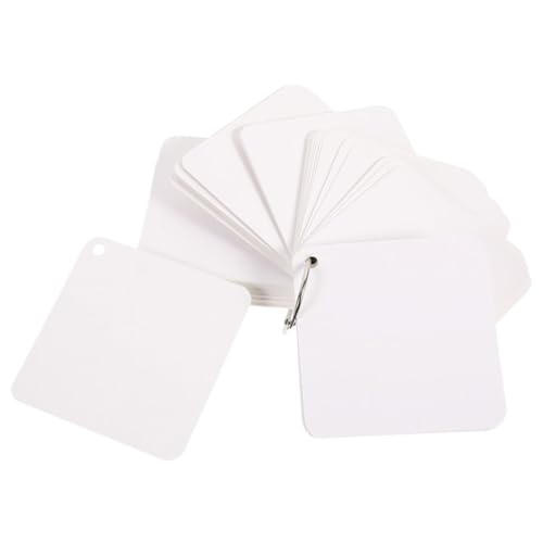 Operitacx 300 Blatt Leere Notizkarten mit Ring Blanko Karteikarten für DIY Kreative Projekte und Notizen für Bastelarbeiten und Persönliche Erinnerungen Vintage Papierqualität Operitacx 300 Blatt Leere Notizkarten mit Ring Blanko Karteikarten für DIY Kreative Projekte und Notizen für Bastelarbeiten und Persönliche Erinnerungen Vintage Papierqualität von Operitacx