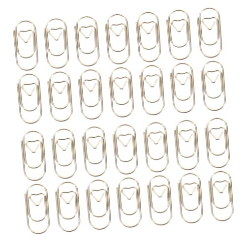 Operitacx 300 Stück Büroklammern Bunte Herz Büroklammern Aus Metall Herz Kleine Metallklammern Clip Mini Binder Clips Operitacx 300 Stück Büroklammern Bunte Herz Büroklammern Aus Metall Herz Kleine Metallklammern Clip Mini Binder Clips von Operitacx