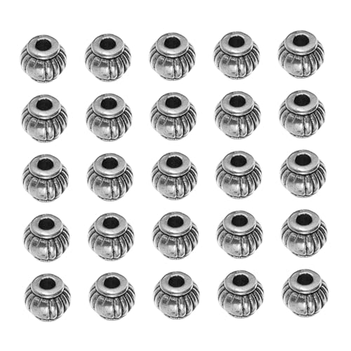 Operitacx 300 Stück Kürbis Spacer Perlen aus Legierung Halloween DIY Schmuckperlen für Armbänder Halsketten Robuste Spacer Beads für Herbstliche Bastelprojekte und Schmuckherstellung Operitacx 300 Stück Kürbis Spacer Perlen aus Legierung Halloween DIY Schmuckperlen für Armbänder Halsketten Robuste Spacer Beads für Herbstliche Bastelprojekte und Schmuckherstellung von Operitacx