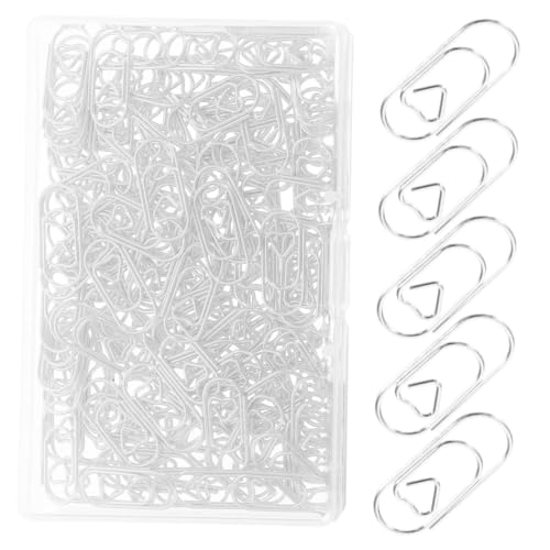 Operitacx 300 Stück Mini Metall Büroklammern Kleine Paper Clips Metallclips für Büro Schule Dokumentenorganisation Silber Robuste Vielseitige Papierklammern für Kreative Anwendungen und von Operitacx