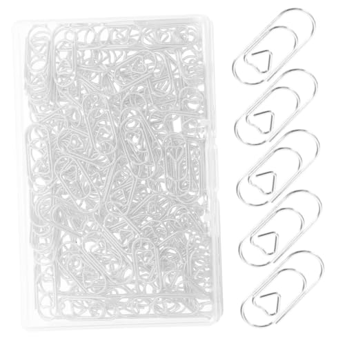 Operitacx 300 Stück Mini Metall Büroklammern Silber Kleine Kreative Paper Clips Vielseitige Dokumentenhalter Platzsparend und Langlebig für Büro Schule und Reisen Operitacx 300 Stück Mini Metall Büroklammern Silber Kleine Kreative Paper Clips Vielseitige Dokumentenhalter Platzsparend und Langlebig für Büro Schule und Reisen von Operitacx