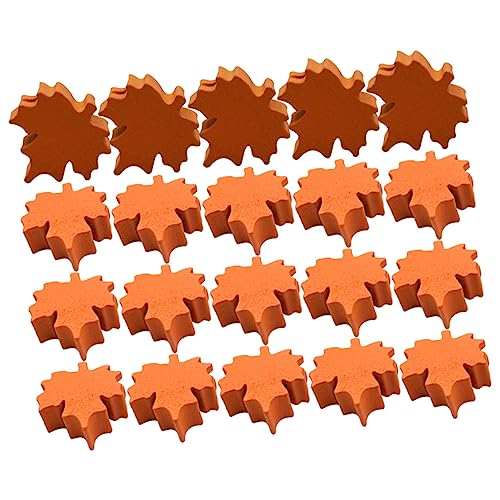 Operitacx 30Stücke Holzperlen für DIY Schmuckherstellung Hängende Bastelperlen Ahornblatt Design für Kunsthandwerk Girlanden Operitacx 30Stücke Holzperlen für DIY Schmuckherstellung Hängende Bastelperlen Ahornblatt Design für Kunsthandwerk Girlanden von Operitacx
