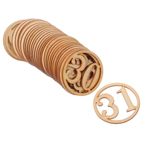 Operitacx 31 Stück Teiliges Holz-zahlen Naturbelassen Bemalbar Vielseitig für Diy-dekoration Lernspielzeug Hochzeit Halloween Weihnachten Geburtstags Wanddeko Operitacx 31 Stück Teiliges Holz-zahlen Naturbelassen Bemalbar Vielseitig für Diy-dekoration Lernspielzeug Hochzeit Halloween Weihnachten Geburtstags Wanddeko von Operitacx