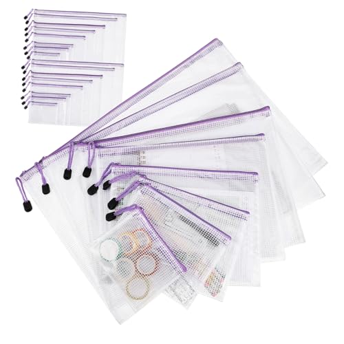 Operitacx 32 Stück Teiliges Transparenter Mesh Reißverschlussbeutel Dokumentenorganizer für Büro und Reisen Verschiedene für Optimale Aufbewahrung und Einfache Zugänglichkeit Operitacx 32 Stück Teiliges Transparenter Mesh Reißverschlussbeutel Dokumentenorganizer für Büro und Reisen Verschiedene für Optimale Aufbewahrung und Einfache Zugänglichkeit von Operitacx