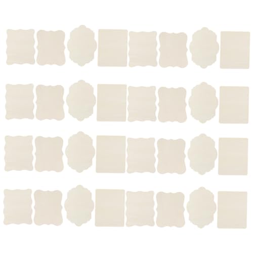 Operitacx 32 Stück Unbehandelte Holzschneider Diy Holzstücke Unregelmäßige Holzplatten für Bastelarbeiten Hochzeit Deko Malerei und Kreative Handwerksprojekte Operitacx 32 Stück Unbehandelte Holzschneider Diy Holzstücke Unregelmäßige Holzplatten für Bastelarbeiten Hochzeit Deko Malerei und Kreative Handwerksprojekte von Operitacx