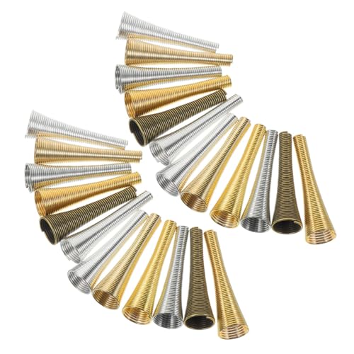 Operitacx 36 Stück Perlen zum Selbermachen von Schmuck Perlen für Armbänder zur Schmuckherstellung schmuckwerkzeuge beads for jewellery Perlenkappen für die Schmuckherstellung lose Perle Operitacx 36 Stück Perlen zum Selbermachen von Schmuck Perlen für Armbänder zur Schmuckherstellung schmuckwerkzeuge beads for jewellery Perlenkappen für die Schmuckherstellung lose Perle von Operitacx