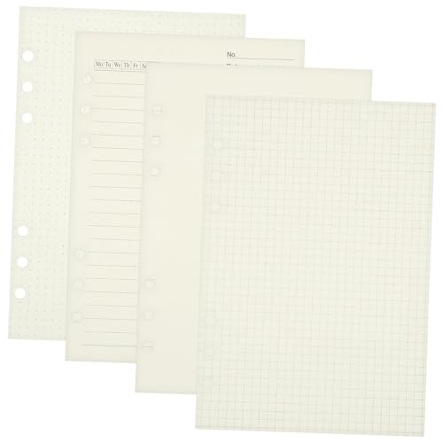 Operitacx 4 Nachfüllpapier Teilig Dickes Tintenresistentes Lose Papier Liniertes Planer Ersatzpapier für Ringbücher Vielseitig Einsetzbare Notizbuch Einlagen Operitacx 4 Nachfüllpapier Teilig Dickes Tintenresistentes Lose Papier Liniertes Planer Ersatzpapier für Ringbücher Vielseitig Einsetzbare Notizbuch Einlagen von Operitacx