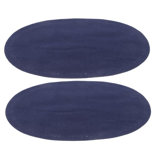 Operitacx 4 Paare Ellbogenflicken Oval Aufnähen Widerstandsfähige Diy Reparaturapplikationen für Jacken Pullover und Hosen Feuchtigkeitsabweisende Stabile Flicken für Sport und Alltag von Operitacx