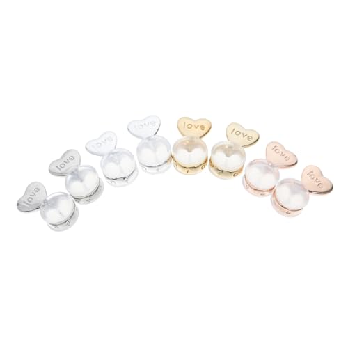 Operitacx 4 Paare Herzförmige Silikon Ohrstecker verschlüsse Für Schwere Ohrringe Mit Komfortabler Passform Und Stabilität Für Hängende Ohren Alltagstauglich In Gold Silber Roségold Und Operitacx 4 Paare Herzförmige Silikon Ohrstecker verschlüsse Für Schwere Ohrringe Mit Komfortabler Passform Und Stabilität Für Hängende Ohren Alltagstauglich In Gold Silber Roségold Und von Operitacx