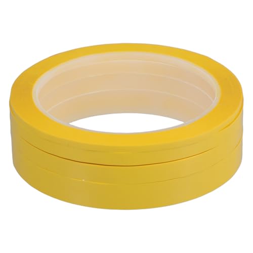 Operitacx 4 Rollen Klebeband lang Maskierung Isolieren Planke markieren Haushalt malen Automobil Hitzebeständig Etikett Multifunktions Sammelalbum Papier das Haustier Yellow Operitacx 4 Rollen Klebeband lang Maskierung Isolieren Planke markieren Haushalt malen Automobil Hitzebeständig Etikett Multifunktions Sammelalbum Papier das Haustier Yellow von Operitacx