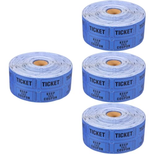 Operitacx 4 Rollen Raffle Tickets Blau Praktische Veranstaltungstickets für Partys Messen und Gewinnspiele Einfach zu Reißen Design Hohe Sichtbarkeit Operitacx 4 Rollen Raffle Tickets Blau Praktische Veranstaltungstickets für Partys Messen und Gewinnspiele Einfach zu Reißen Design Hohe Sichtbarkeit von Operitacx