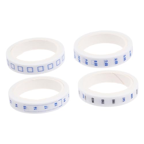 Operitacx 4 Rollen Washi Tape Set Dekoratives Klebeband zur Zeitplanung für Scrapbooking Journaling und Büroorganisation Einfach zu Verwenden und Praktisch für Wichtige Termine Operitacx 4 Rollen Washi Tape Set Dekoratives Klebeband zur Zeitplanung für Scrapbooking Journaling und Büroorganisation Einfach zu Verwenden und Praktisch für Wichtige Termine von Operitacx