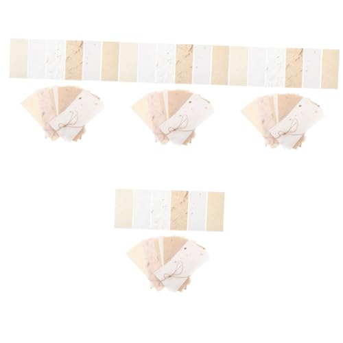 Operitacx 4 Sätze Diy Vintage Scrapbook Papier Handgemachtes Texturiertes Papier für Kreative Bastelprojekte für Scrapbooking Tagebuch und Diy Dekorationen von Operitacx