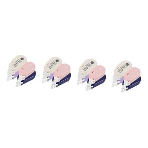 Operitacx 4 Sätze Doppelseitiges Klebeband Mit Spender Transparentes Hochviskoses Klebeband Für Scrapbooking Rückstandsfrei Flexibel Und Benutzerfreundlich Für Bastelarbeiten Und 4 Stück * 4 von Operitacx