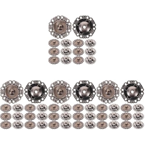 Operitacx 4 Sätze Druckknopf Vintage Druckknöpfe Metallknöpfe Für Kleidung Diy Basteln Knopfverschluss Für Jacken Schals Und Mehr 25 Stück * 4 Operitacx 4 Sätze Druckknopf Vintage Druckknöpfe Metallknöpfe Für Kleidung Diy Basteln Knopfverschluss Für Jacken Schals Und Mehr 25 Stück * 4 von Operitacx