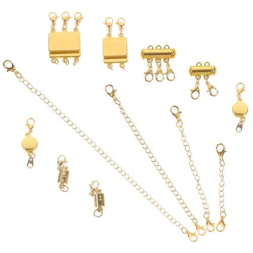 Operitacx 4 Sätze Kettenverlängerungs Set mit Karabiner Verschlüssen Reihige und Reihige Connectoren Langlebigem Legierungsmaterial für Diy Schmuckherstellung und Armbänder Operitacx 4 Sätze Kettenverlängerungs Set mit Karabiner Verschlüssen Reihige und Reihige Connectoren Langlebigem Legierungsmaterial für Diy Schmuckherstellung und Armbänder von Operitacx