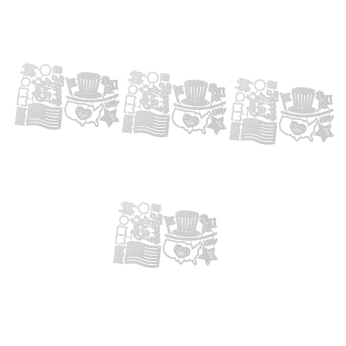 Operitacx 4 Sätze Metall Schablonen Für Scrapbooking Prägeschablonen Diy Stanzformen Robustem Kohlenstoffstahl Für Karten Und Kreative Bastelprojekte 2 Stück * 4 Operitacx 4 Sätze Metall Schablonen Für Scrapbooking Prägeschablonen Diy Stanzformen Robustem Kohlenstoffstahl Für Karten Und Kreative Bastelprojekte 2 Stück * 4 von Operitacx