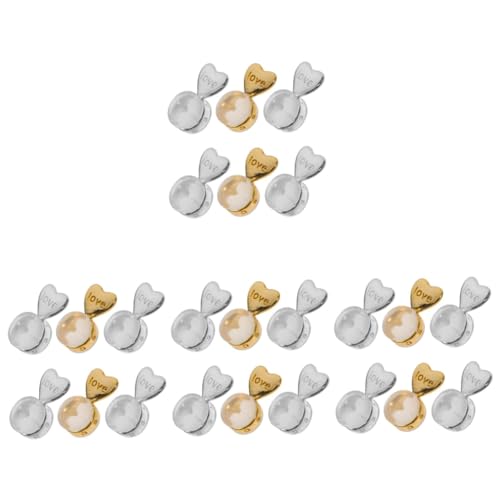 Operitacx 4 Sätze Silikon Ohrringstopper Herzform Ohrstecker Verschlüsse Sicherer Halt Für Ohrringe Bequem Für Diy Schmuckherstellung 6 Stück * 4 Operitacx 4 Sätze Silikon Ohrringstopper Herzform Ohrstecker Verschlüsse Sicherer Halt Für Ohrringe Bequem Für Diy Schmuckherstellung 6 Stück * 4 von Operitacx