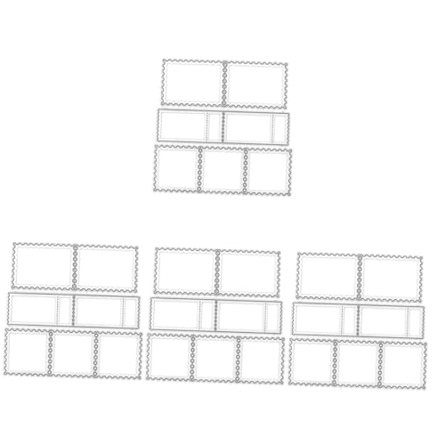 Operitacx 4 Sätze Stanzformen Schablone Fotorahmen-stanzformen Stempel Diy Stanzform Prägemappen Schimmel Für Fotoalben Album-stanzformen Stanzteile Für Die Stempelherstellung Silver Stahl von Operitacx
