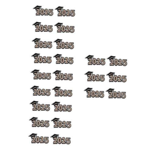 Operitacx 4 Sätze Teiliges Abschluss Bügelbilder Für Kleidung Und Hüte Gestickte Retro Patches Für Diy Kreativität Stilvolle Partydekorationen Und Persönliche Geschenke Zur 6 Stück * 4 von Operitacx