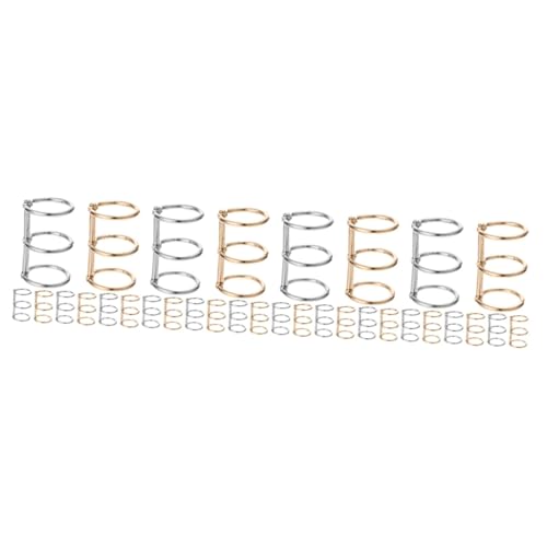 Operitacx 4 Sätze Teiliges Metall Binder Ringe Ring Bindungsringe Für Lose Scrapbook Und Notizbuch Einfach Zu Bedienen Für Schule Büro Und Zuhause 8 Stück * 4 Operitacx 4 Sätze Teiliges Metall Binder Ringe Ring Bindungsringe Für Lose Scrapbook Und Notizbuch Einfach Zu Bedienen Für Schule Büro Und Zuhause 8 Stück * 4 von Operitacx