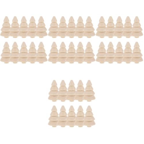 Operitacx 4 Sätze Teiliges Mini Holz Weihnachtsbaum Bastelset Diy Unbemalte Holzfiguren Zum Malen Kreative Weihnachtsdeko Für Zuhause Und Bastelprojekte 10 Stück * 4 von Operitacx
