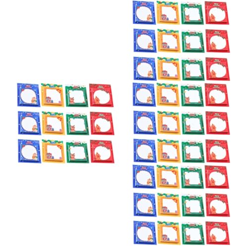 Operitacx 4 Sätze Teiliges Weihnachts Notizblöcke Mit Süßen Motiven Selbstklebende Haftnotizen Für Schule Büro Und Zuhause Praktische Memo Sticker Für Kreative Notizen Und 12 Stück * 4 von Operitacx