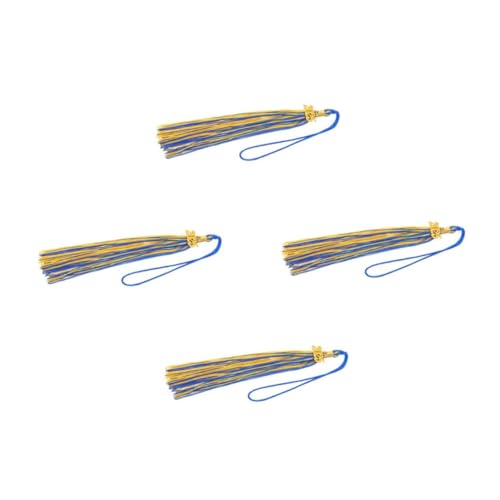 Operitacx 4 Stück Abschlussquaste Charm Abschlusskappe Quaste Blau Goldene Dekoration Graduation Accessoires Party Favor für Diy Abschlussfeier Erinnerungsstück Operitacx 4 Stück Abschlussquaste Charm Abschlusskappe Quaste Blau Goldene Dekoration Graduation Accessoires Party Favor für Diy Abschlussfeier Erinnerungsstück von Operitacx