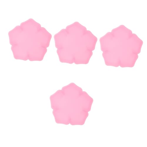 Operitacx 4 Stück Blumen Silikonform für Diy Untersetzer Fünfblätter Coaster Gießform für Kreative Bastelprojekte Langlebig und Praktisch für Zuhause und Büro Operitacx 4 Stück Blumen Silikonform für Diy Untersetzer Fünfblätter Coaster Gießform für Kreative Bastelprojekte Langlebig und Praktisch für Zuhause und Büro von Operitacx