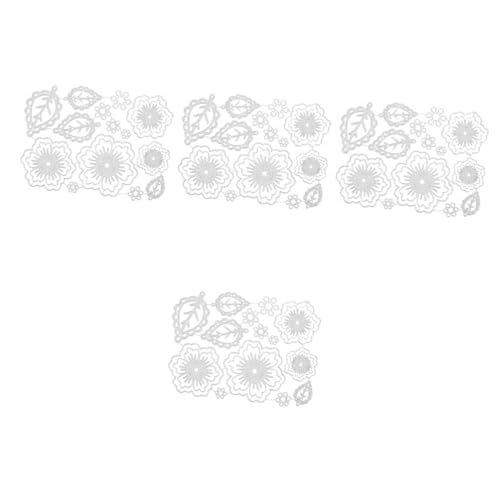 Operitacx 4 Stück Blumen und Schneideform Metall Schneidmatte für Diy Projekte Präzise Stanzform für Scrapbooking und Kartenherstellung Vielseitige Schablone für Kreative Bastelarbeiten für Operitacx 4 Stück Blumen und Schneideform Metall Schneidmatte für Diy Projekte Präzise Stanzform für Scrapbooking und Kartenherstellung Vielseitige Schablone für Kreative Bastelarbeiten für von Operitacx