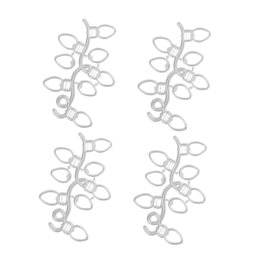 Operitacx 4 Stück Carbon Steel Stanzschablonen Weihnachtsdekoration Prägeschablonen Metall Stanzformen für Kartenherstellung Scrapbooking DIY Basteln Vielseitig und Platzsparend Operitacx 4 Stück Carbon Steel Stanzschablonen Weihnachtsdekoration Prägeschablonen Metall Stanzformen für Kartenherstellung Scrapbooking DIY Basteln Vielseitig und Platzsparend von Operitacx