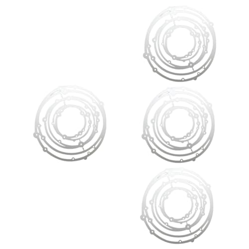 Operitacx 4 Stück Diy Stanzform Hochlegiertem für Papierkunst Bastelmaterial für Scrapbooking Kartenherstellung und Dekoration von Einladungen für Feste und Besondere Anlässe von Operitacx