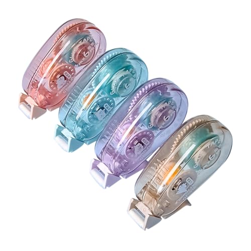 Operitacx 4 Stück Doppelseitiges Klebeband Roller für Scrapbooking Handliche Klebebandspender für DIY Projekte Transparentes Klebeband für Notizen und Kreative Bastelarbeiten Operitacx 4 Stück Doppelseitiges Klebeband Roller für Scrapbooking Handliche Klebebandspender für DIY Projekte Transparentes Klebeband für Notizen und Kreative Bastelarbeiten von Operitacx