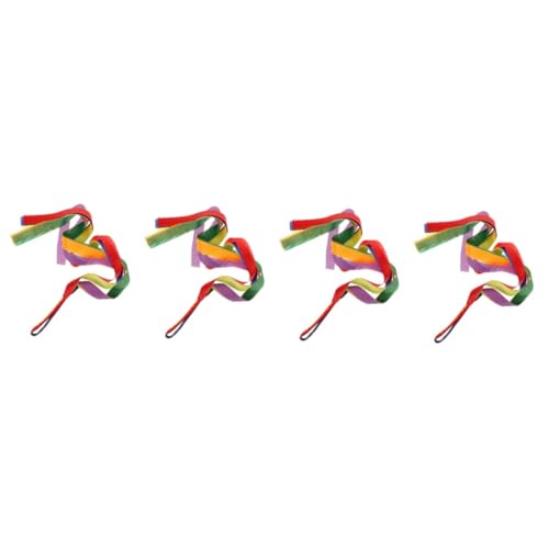 Operitacx 4 Stück Fitness Gymnastikband Bunte Tanzbänder für Rhythmische Sportgymnastik Kreative Übungsbänder für Tanzaufführungen und Gymnastiktraining Leicht und Langlebig Operitacx 4 Stück Fitness Gymnastikband Bunte Tanzbänder für Rhythmische Sportgymnastik Kreative Übungsbänder für Tanzaufführungen und Gymnastiktraining Leicht und Langlebig von Operitacx