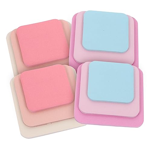 Operitacx 4 Stück Praktische Teiliges Haftnotiz mit Starken Selbstklebenden Notizzetteln Kleine Portable Memo Pads Beschriften und Markieren für Büro Schule und Alltag Kreative Ästhetische von Operitacx