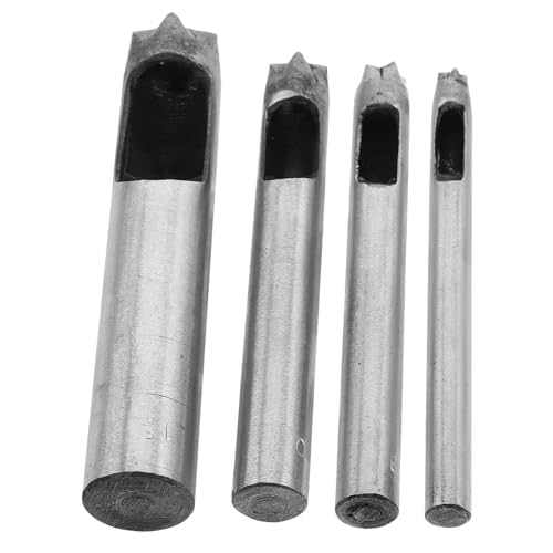 Operitacx 4 Stück Punch -Werkzeug Locher für Stoff Craft Hole Punch Lochschläge Locher zum Basteln Schlitzlocher kleiner Lochpunsch Locher für Gürtelleder Locher für Ledergürtel Stahl Silber Operitacx 4 Stück Punch -Werkzeug Locher für Stoff Craft Hole Punch Lochschläge Locher zum Basteln Schlitzlocher kleiner Lochpunsch Locher für Gürtelleder Locher für Ledergürtel Stahl Silber von Operitacx