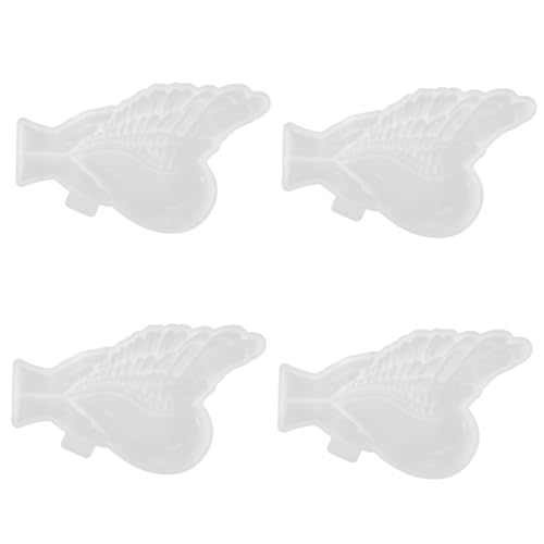 Operitacx 4 Stück Silikonform Herz Flexible Epoxidharz Gießform für Diy Wanddekoration Wiederverwendbar und Antihaftbeschichtet für Kreative Bastelprojekte und Operitacx 4 Stück Silikonform Herz Flexible Epoxidharz Gießform für Diy Wanddekoration Wiederverwendbar und Antihaftbeschichtet für Kreative Bastelprojekte und von Operitacx