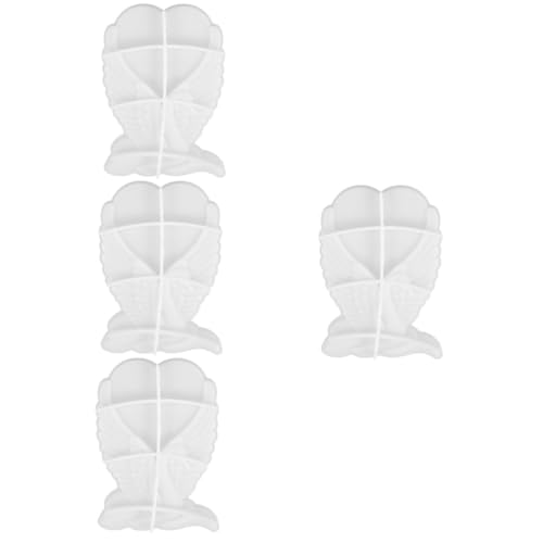 Operitacx 4 Stück Silikonform für Foto Rahmen Diy Herz Swan Gießform Flexible und Langlebige Silikonform für Epoxidharz Projekte und Kreative Bastelarbeiten von Operitacx