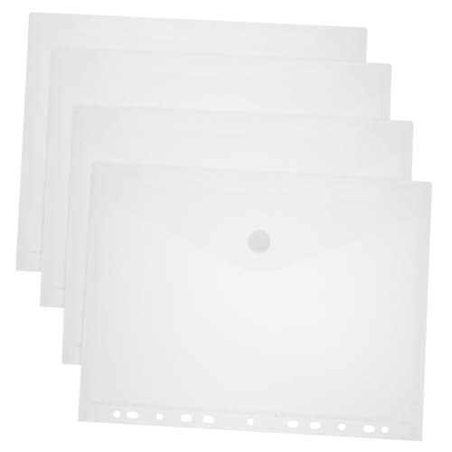 Operitacx 4 Stück Teiliges Dokumententaschen mit Transparente Dicke Kunststoff Ordner für Büro und Schule Praktische Organizer für Wichtige Akten und Rechnungen Robust und Leicht Zugänglich Operitacx 4 Stück Teiliges Dokumententaschen mit Transparente Dicke Kunststoff Ordner für Büro und Schule Praktische Organizer für Wichtige Akten und Rechnungen Robust und Leicht Zugänglich von Operitacx